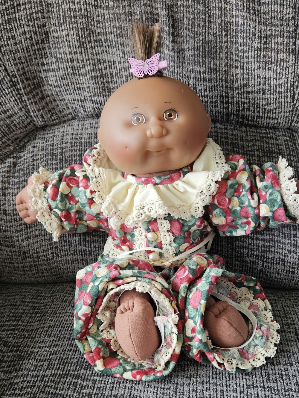 Vtg 1st Edition 1978  Soft Sculpture Cabbage Patch 13" Doll.